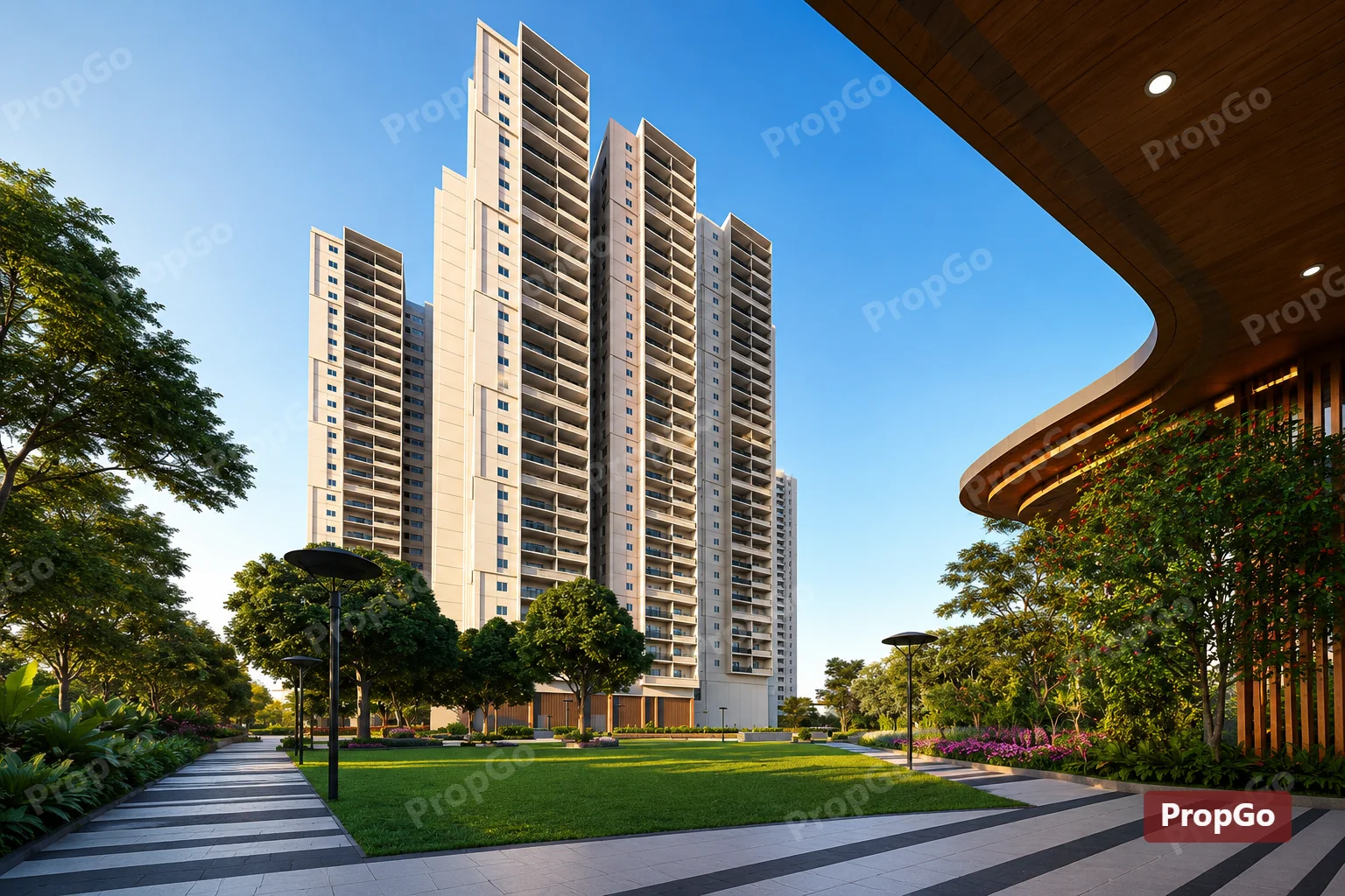 2040 SFT EAST FACING HALLMARK TREASOR KOKAPET INVESTOR UNIT RESALE — photo 2 of 2