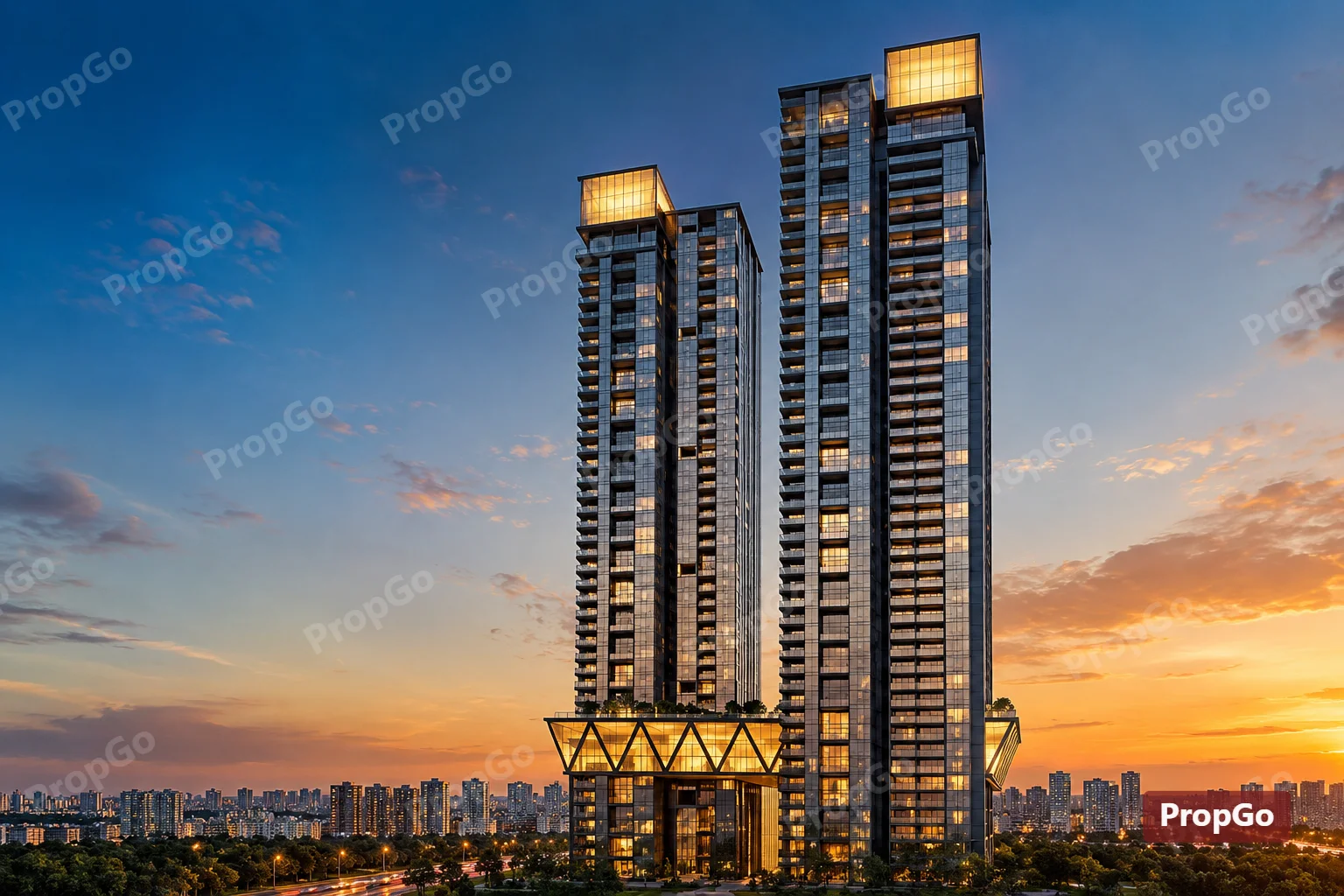 TRUMP TOWERS , KOKAPET